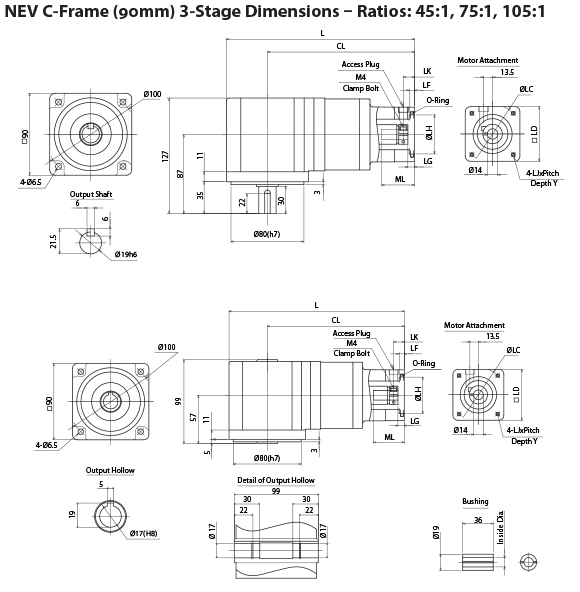 NEV-C-Frame-3-Stage-Dim